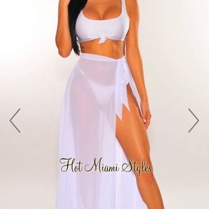 See through beach cover up